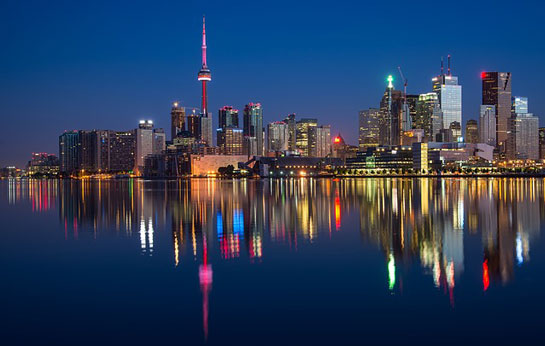 Toronto skyline afbeelding 